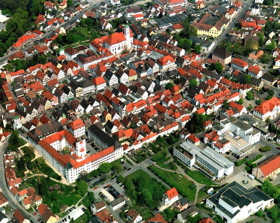 Brauereigasthof Zur Muenz Seit 1586 Hotel Günzburg Exterior foto